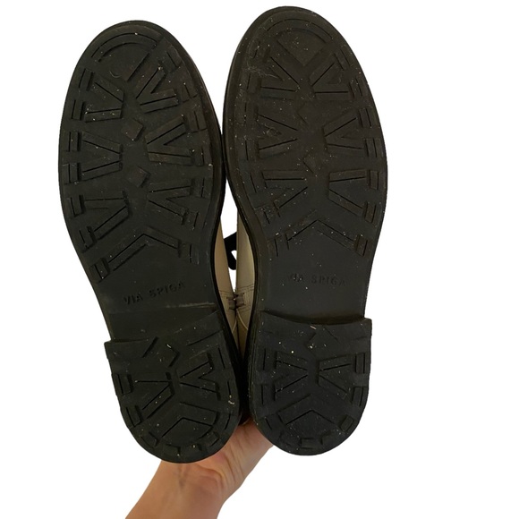 Via Spiga Kinley Combat Lace Up Boots Size 8/38 - Picture 9 of 11